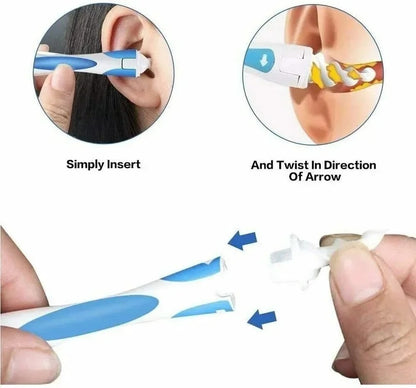 Spiral Silicon Removal Tool Reusable Earwax Cleaner