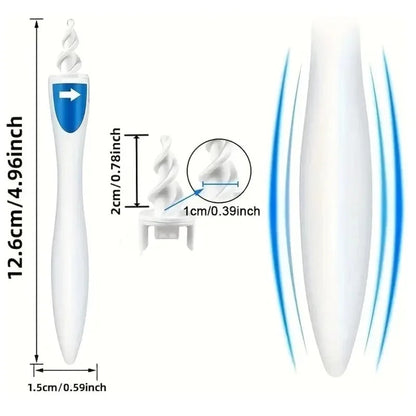 Spiral Silicon Removal Tool Reusable Earwax Cleaner